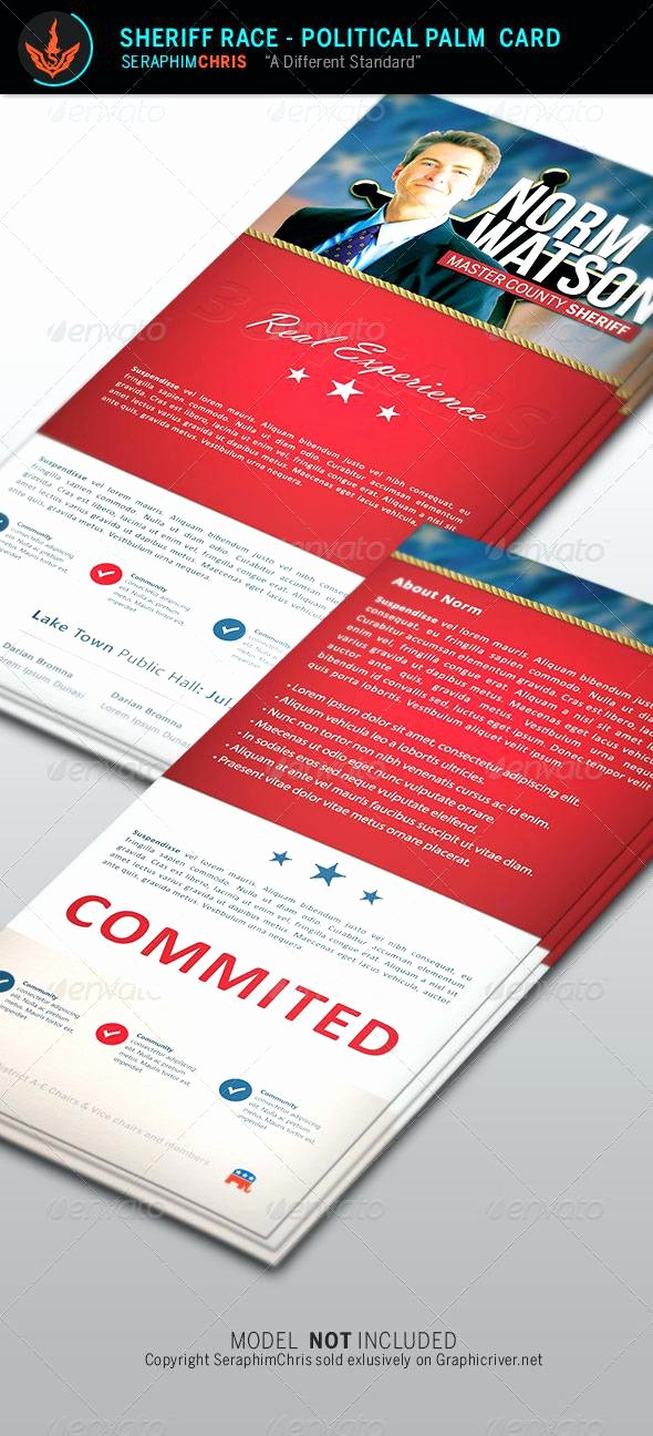 Political Palm Card Template Unique Palm Card Template Word Print Business Cards Hp Smart