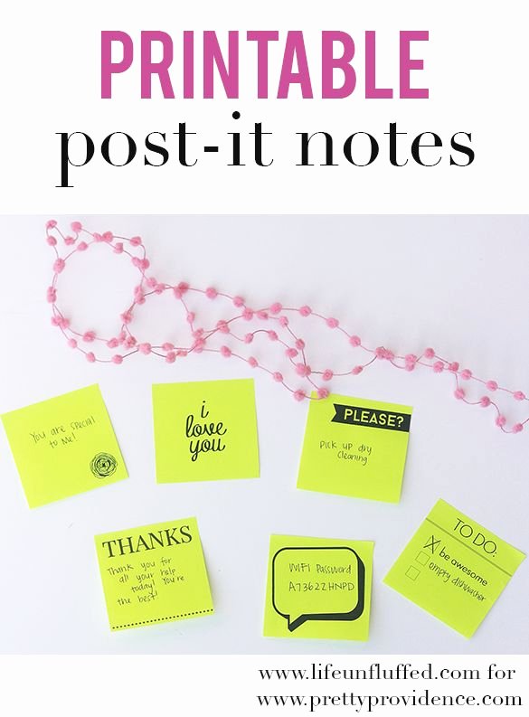 Post It Note Printing Template Inspirational 27 Best Printable Post It Notes Images On Pinterest