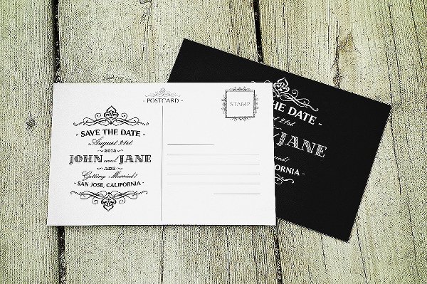 Postcard Save the Date Template Elegant Postcard Template 18 Free Psd Vector Eps Ai format
