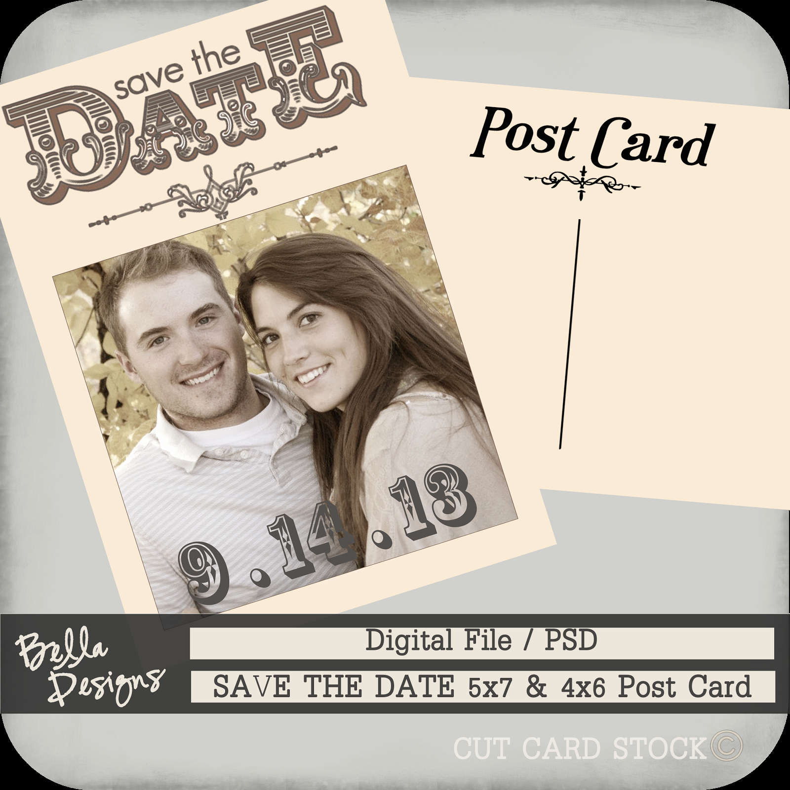 Postcard Save the Date Template Fresh Cutcardstock Affordable Cardstock for All Your