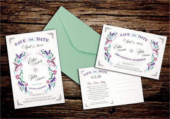 Postcard Save the Date Template Inspirational Save the Date Postcard Template – 25 Free Psd Vector Eps