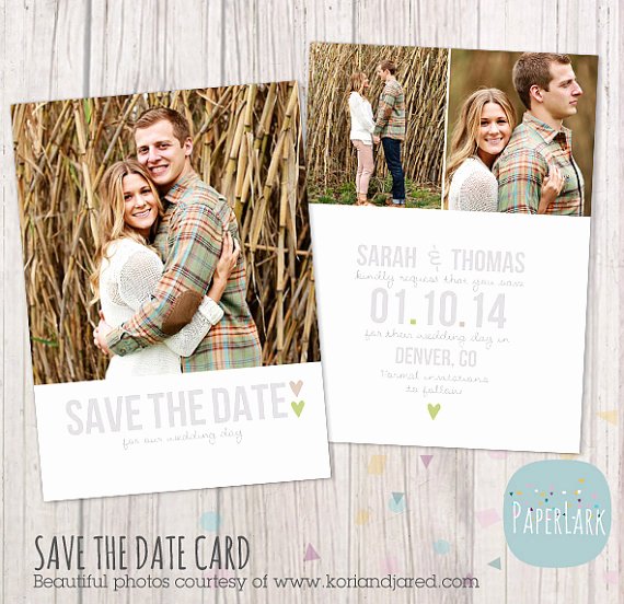 Postcard Save the Date Template Luxury Save the Date Card Template Aw007 Instant Download
