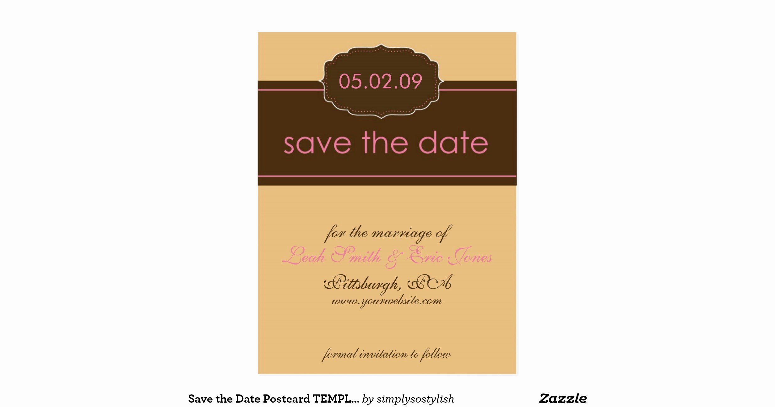 Postcard Save the Date Template New Save the Date Postcard Template