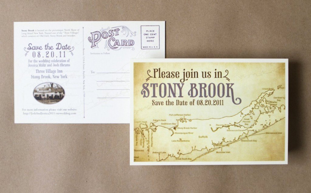 Postcard Template Front and Back Beautiful Vintage Wording Save the Date Postcard Best Ideas Simple