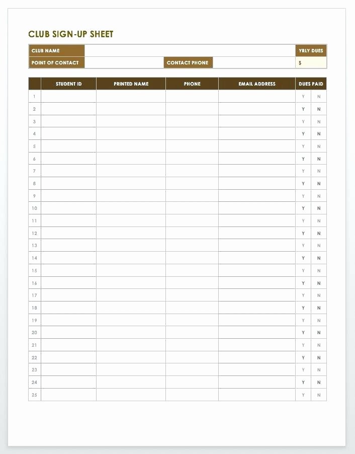 Potluck Signup Sheet Template Excel New Christmas Potluck Signup Sheet Template Excel Holiday