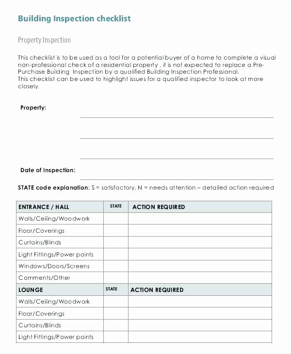 Pre Construction Checklist Template Best Of Construction Checklist Template Pre form