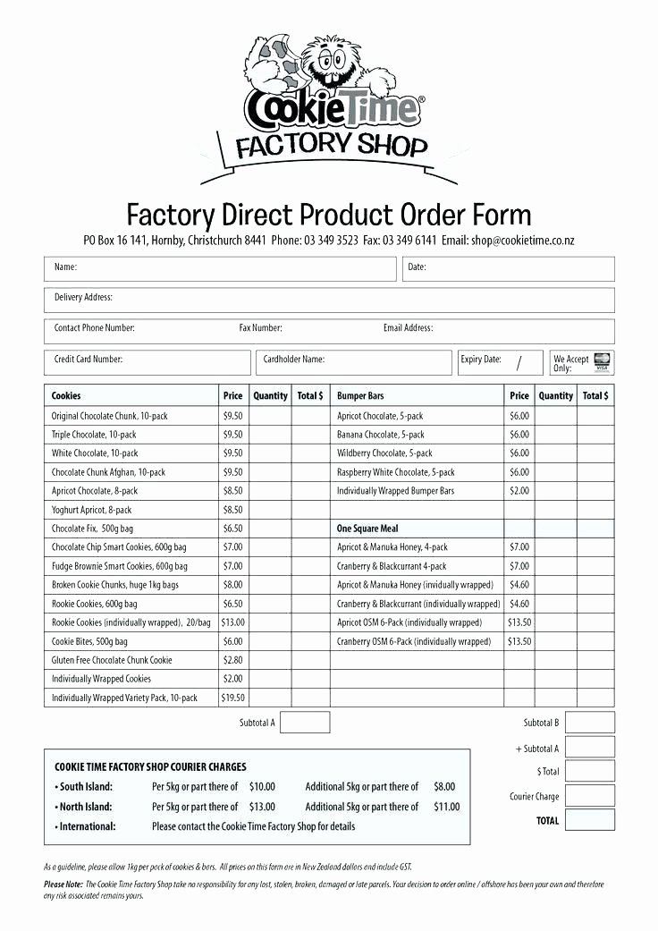 Pre order form Template Inspirational Food order form Template Trade Show Shirt Free Pre