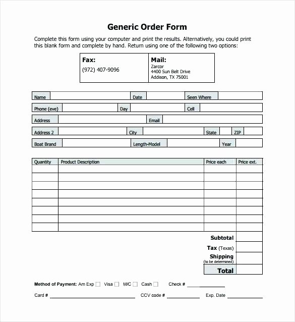 Pre order form Template Lovely Food Pre order form Template Free Bake Sale Excel
