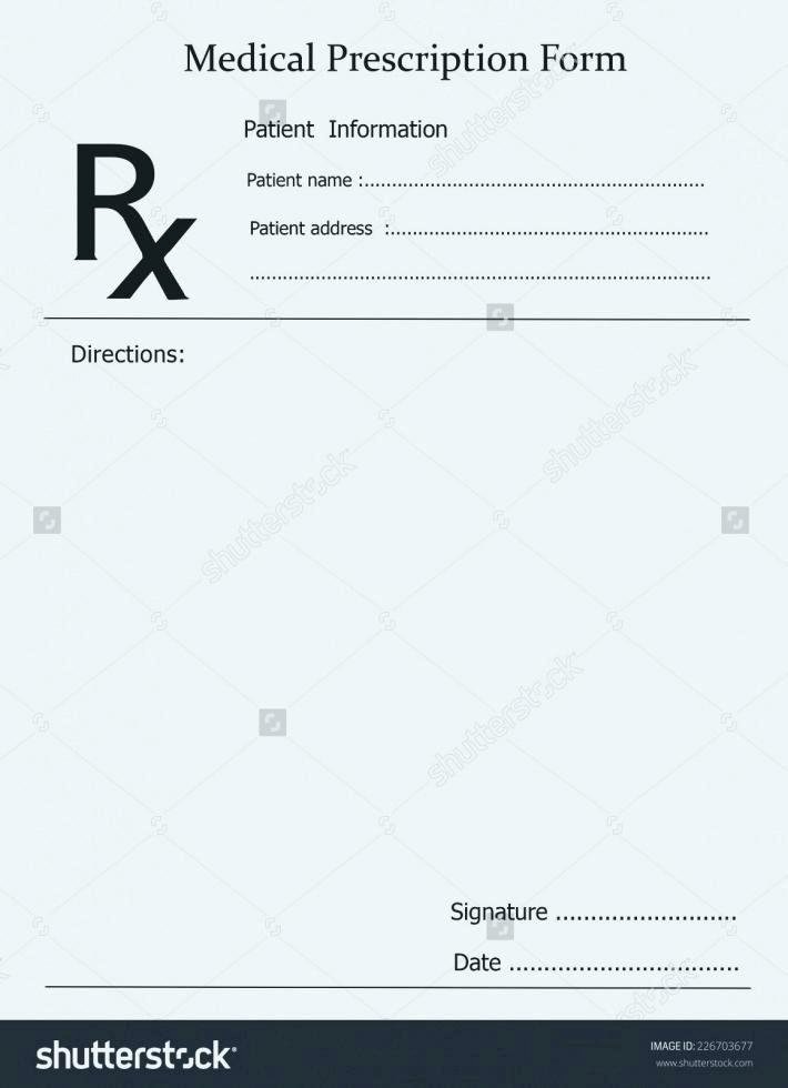 Prescription Template Microsoft Word Elegant Nice Prescription Pad Template Prescription Pad