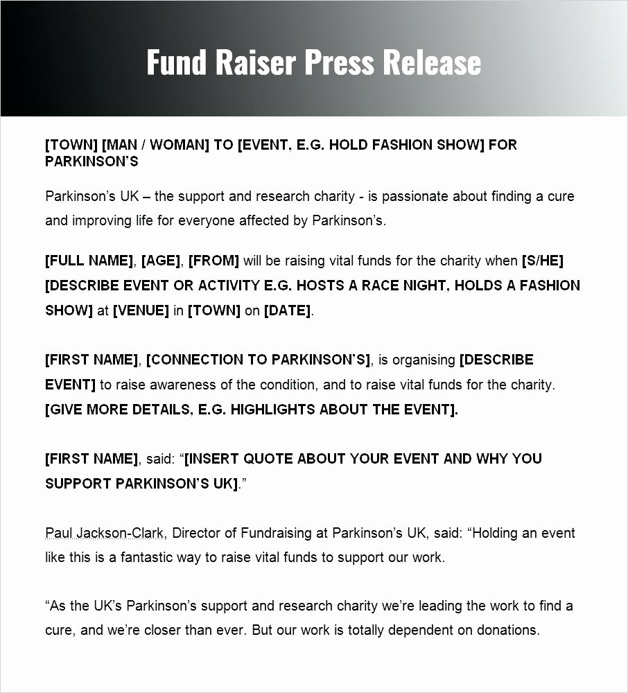 Press Release Template Doc Fresh Template Press Release Template Word Beneficiary