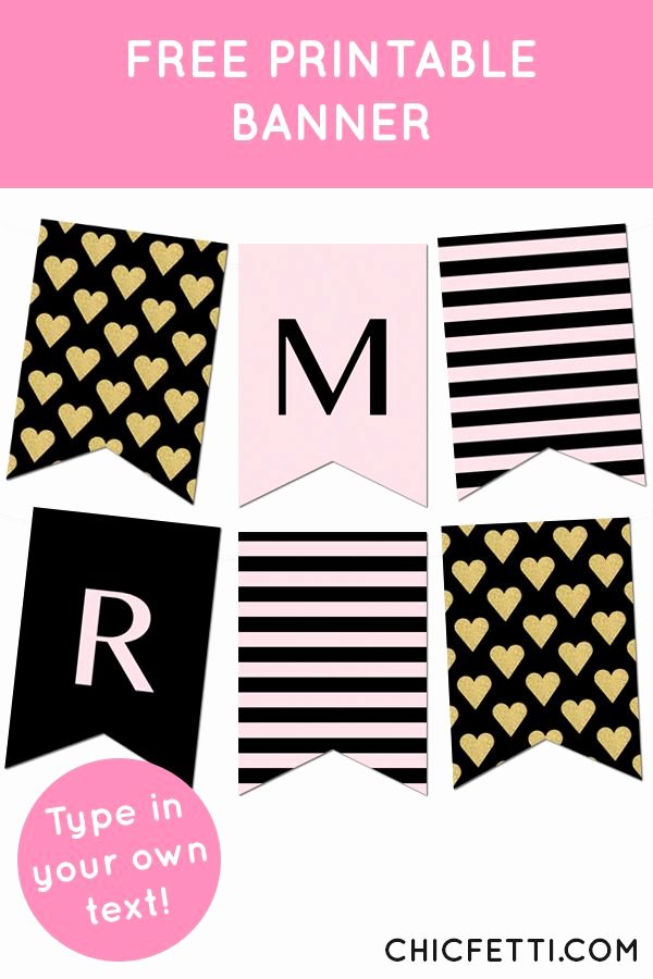 Printable Birthday Banner Template New Best 25 Printable Banner Ideas that You Will Like On