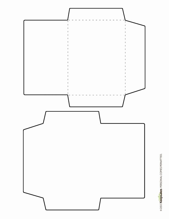 Printable Envelope Template Pdf Beautiful Free Envelope Template Featured In the Sept Oct 2012 issue