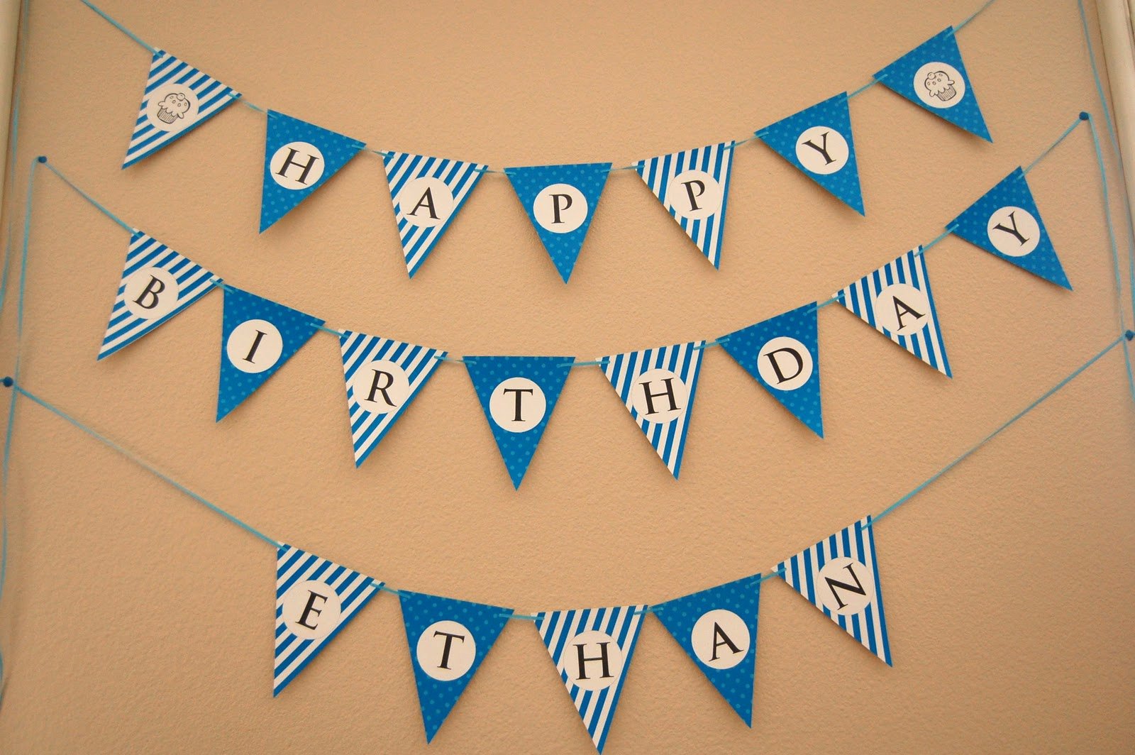 Printable Pennant Banner Template Free Unique Flipawoo Invitation and Party Designs Happy Birthday
