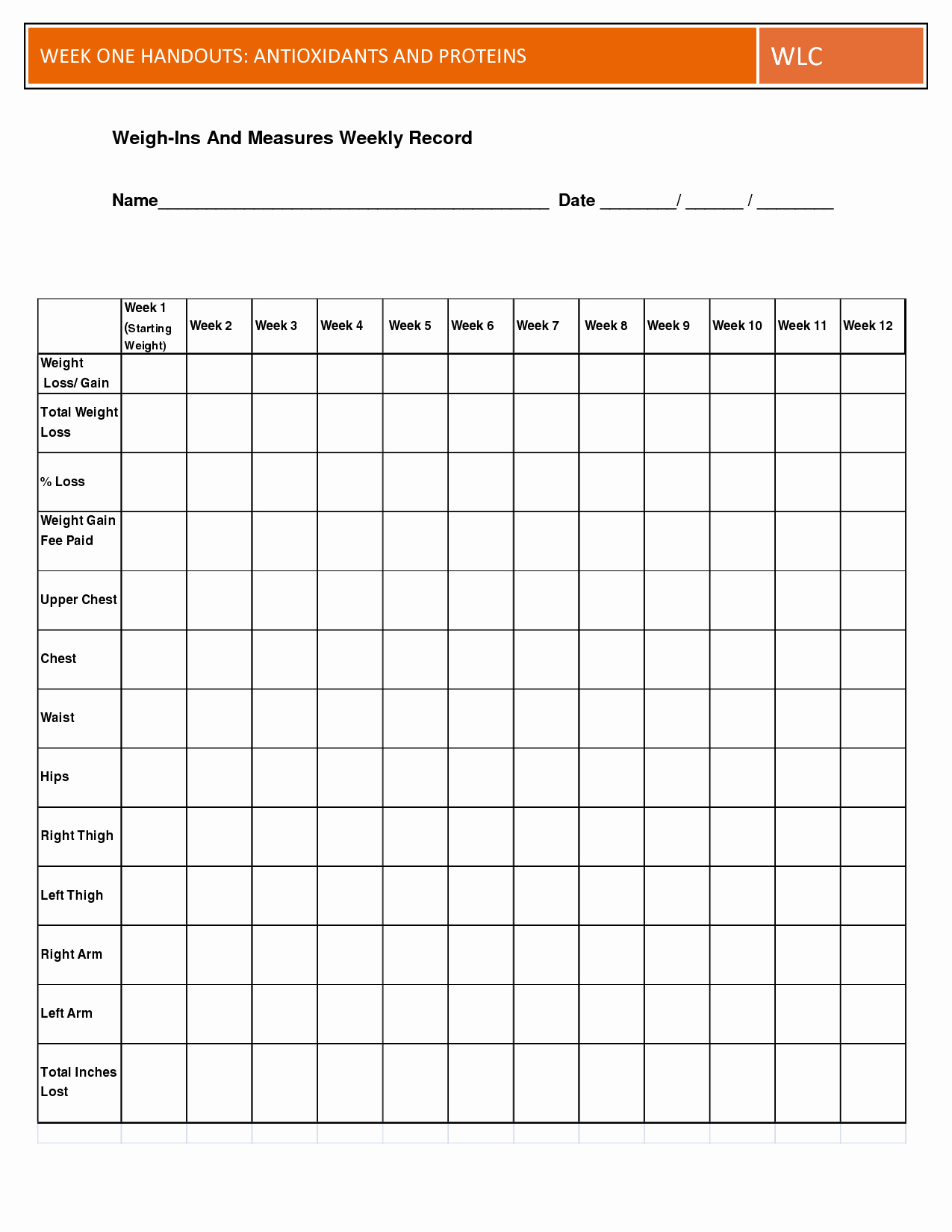 Printable Weight Loss Chart Template Fresh Printable Weight Loss Graph Template Printable 360 Degree