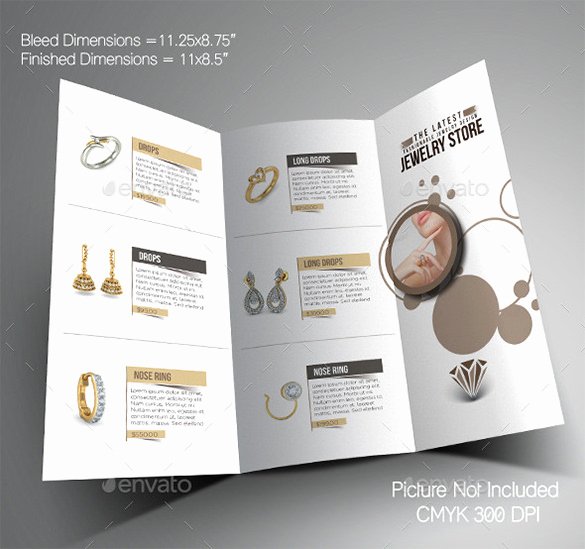 Product Catalog Template Word Elegant 19 Jewelry Brochure Templates Ai Psd Google Docs