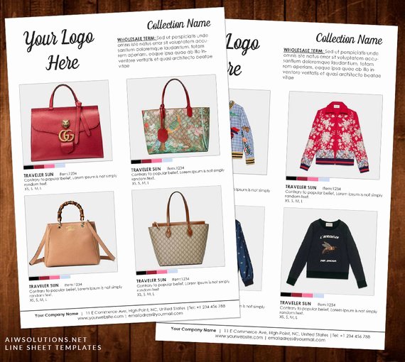 Product Catalogue Template Free Elegant Ms Word Line Sheet Mini Product Brochure Minimalist