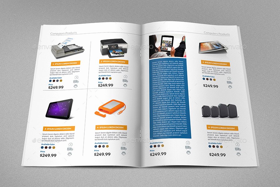 Product Catalogue Template Free Elegant Products Catalog Brochure Template Vol2 24 Pages by