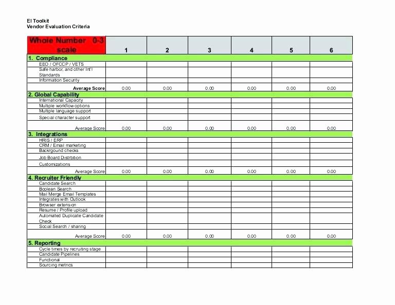 Product Comparison Template Excel Luxury software Parison Template Vendor Document System Matrix