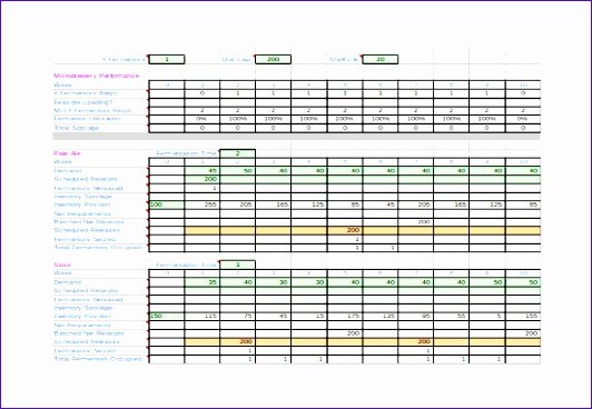 Production Schedule Excel Template Awesome 6 Production Schedule Template Excel Free Exceltemplates