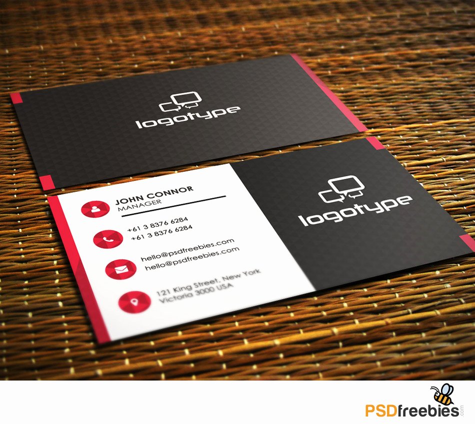 Professional Business Card Template Luxury 20 Free Business Card Templates Psd Download Download Psd