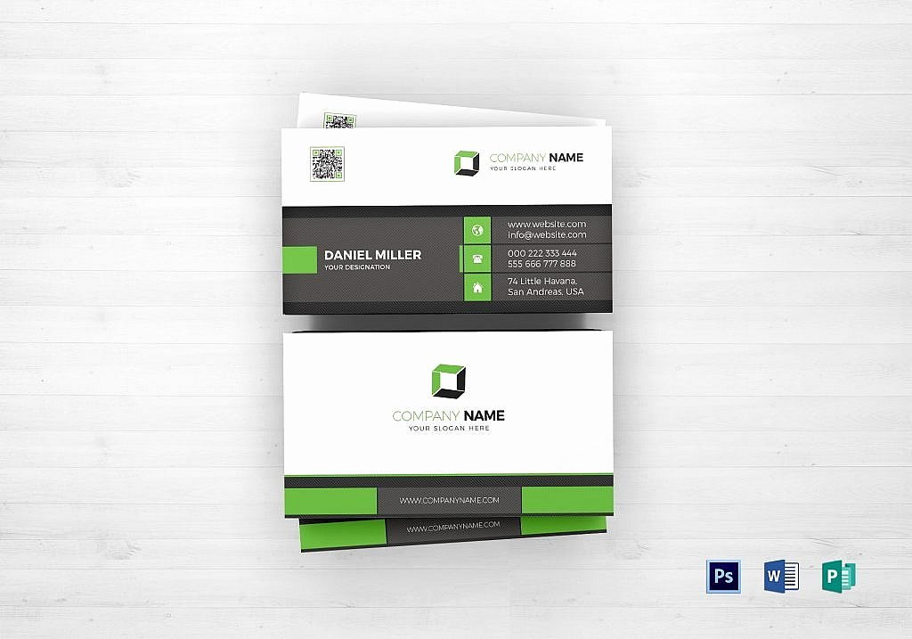 Professional Business Card Template New 55 Beautiful Business Card Designs