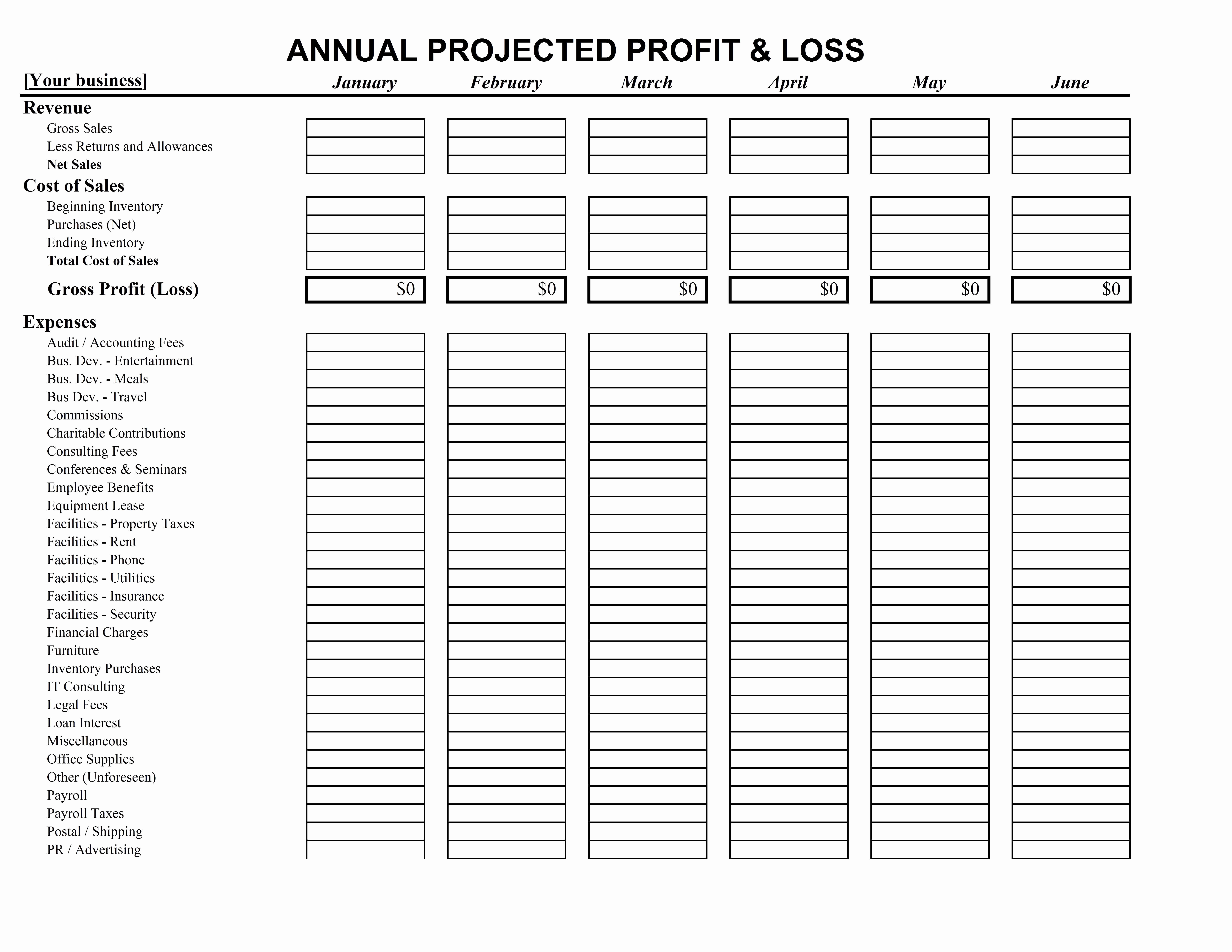 Profit and Loss Sheet Template Luxury Profit Loss Spreadsheet Template Excel