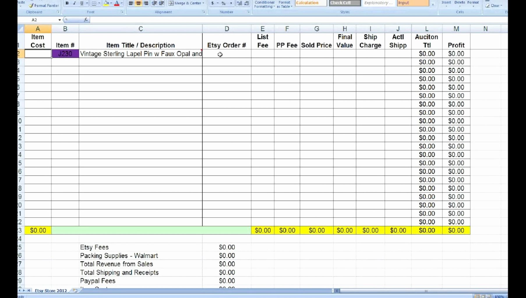Profit Loss Excel Template New Profit and Loss Spreadsheet Template Spreadsheet Templates