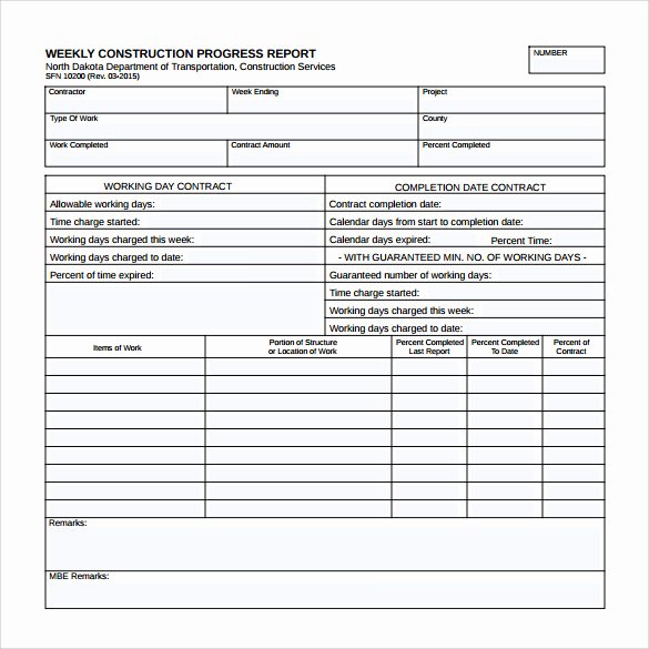 Progress Report Template Excel Awesome Weekly Report Template 12 Download Free Documents In Pdf