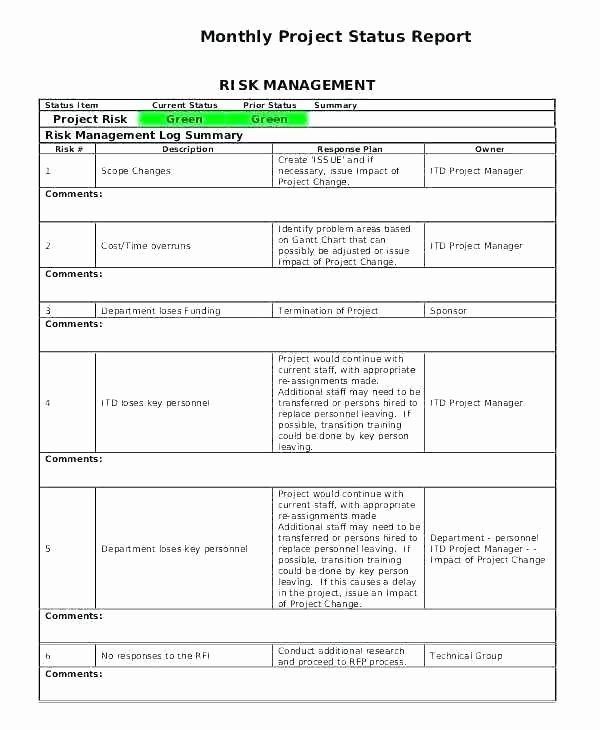 Progress Report Template Excel Awesome Work Status Report Template Monthly Project Report