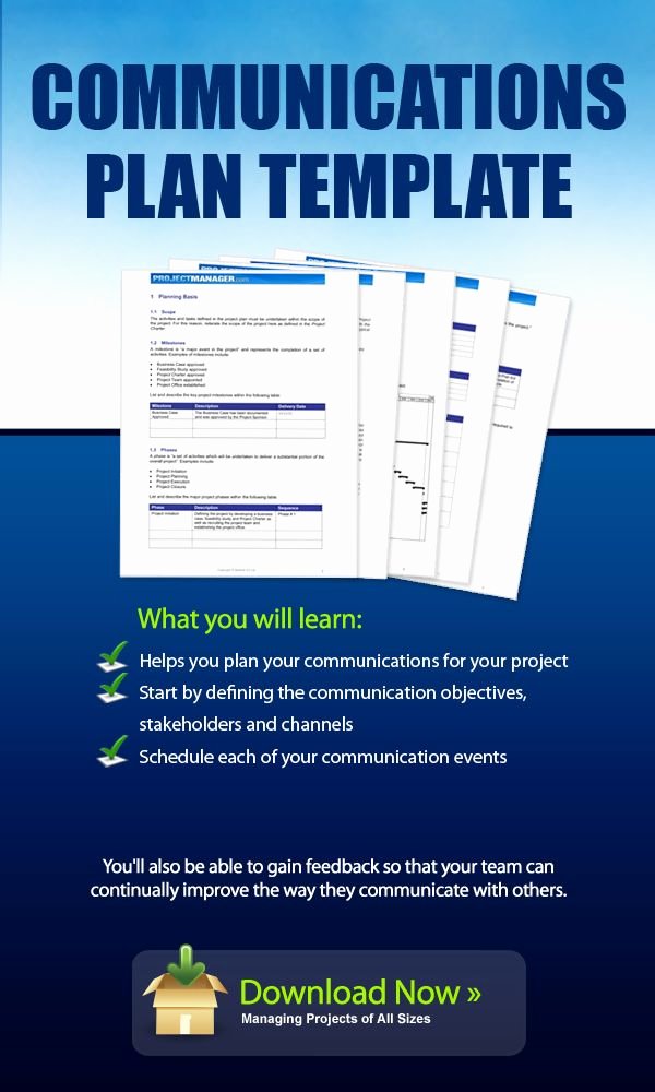 Project Management Communication Plan Template Lovely Download This Munication Plan Template for Free It