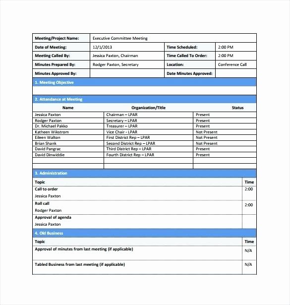 Project Management Meeting Minutes Template Lovely Construction Project Meeting Minutes Template