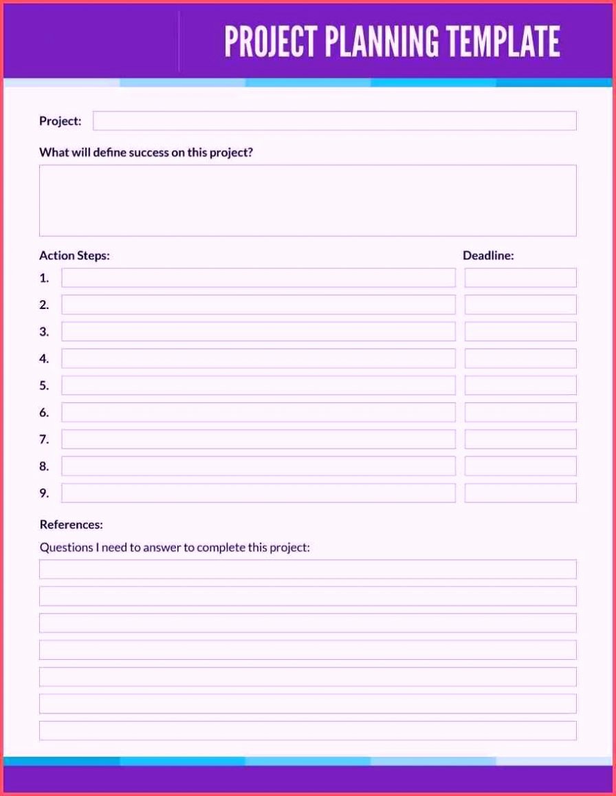 Project Management Plan Template Word Beautiful Free Project Plan Template Excel Word