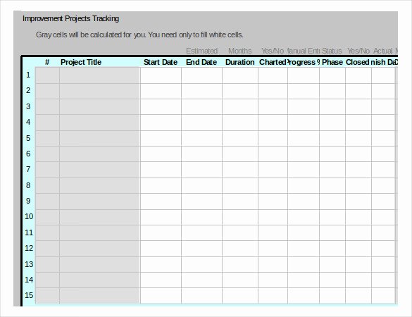 Project Management Template Word Fresh Project Tracking Template – 11 Free Word Excel Pdf