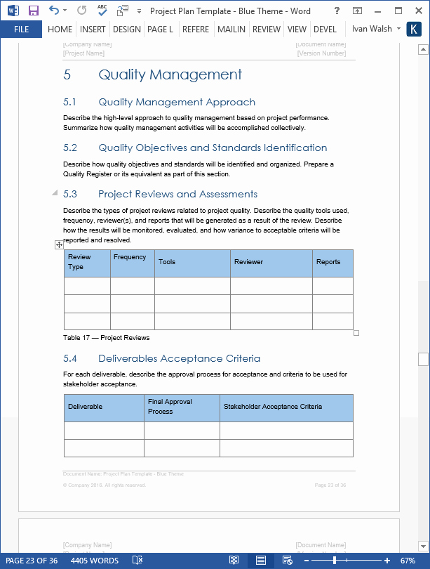 Project Management Template Word Lovely Project Plan Template – Download Ms Word &amp; Excel forms