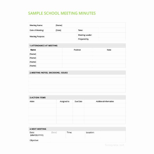 Project Meeting Minutes Template Best Of 21 Meeting Minutes Templates Pdf Doc