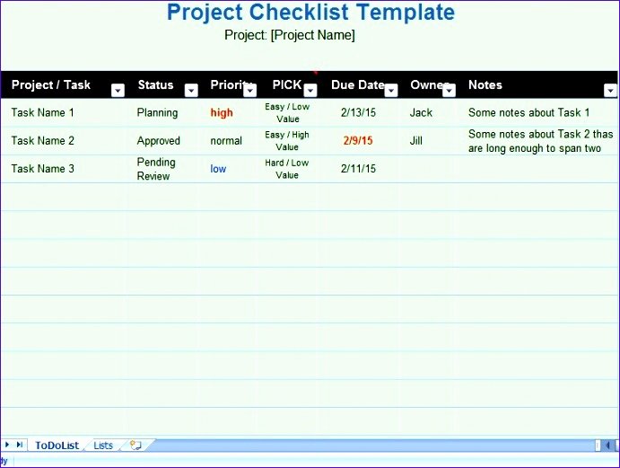 Project Task List Template Excel Elegant 11 Daily Task List Template Excel Exceltemplates