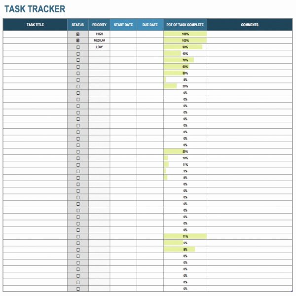 Project Task List Template Excel Fresh Project Task List Excel