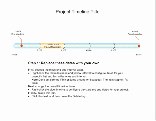 Project Timeline Template Word Awesome Project Timetable Template