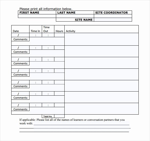 Project Timesheet Template Excel New 20 Project Timesheet Templates &amp; Samples Doc Pdf