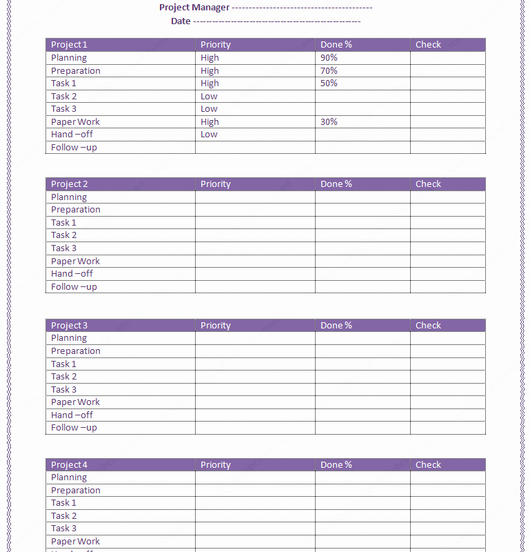 Project to Do List Template Beautiful 8 Best Of Free Printable Project to Do List