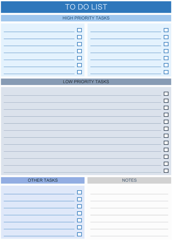 Project to Do List Template Lovely to Do List Templates for Excel
