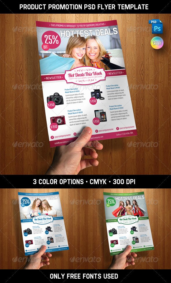 Promo Flyer Template Free Luxury 11 Free Psd Product Flyer Template Promotion