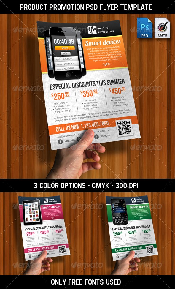 Promotion Flyer Template Free Unique Product Promotion Ad Flyer Psd Template by