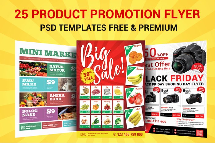 Promotional Flyers Template Free New 25 Product Promotion Flyer Psd Templates Free &amp; Premium
