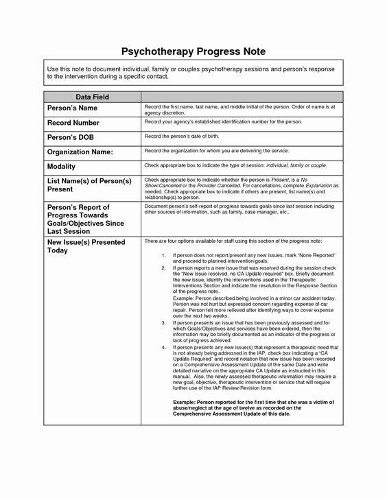 Psychotherapy Progress Note Template Pdf New Mental Health Health and Google On Pinterest