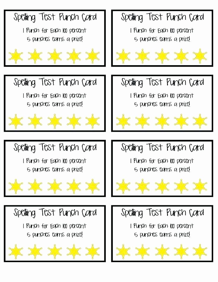 Punch Card Template Free Downloads Lovely Punch Card Template Word Free Printable Place Cards Best