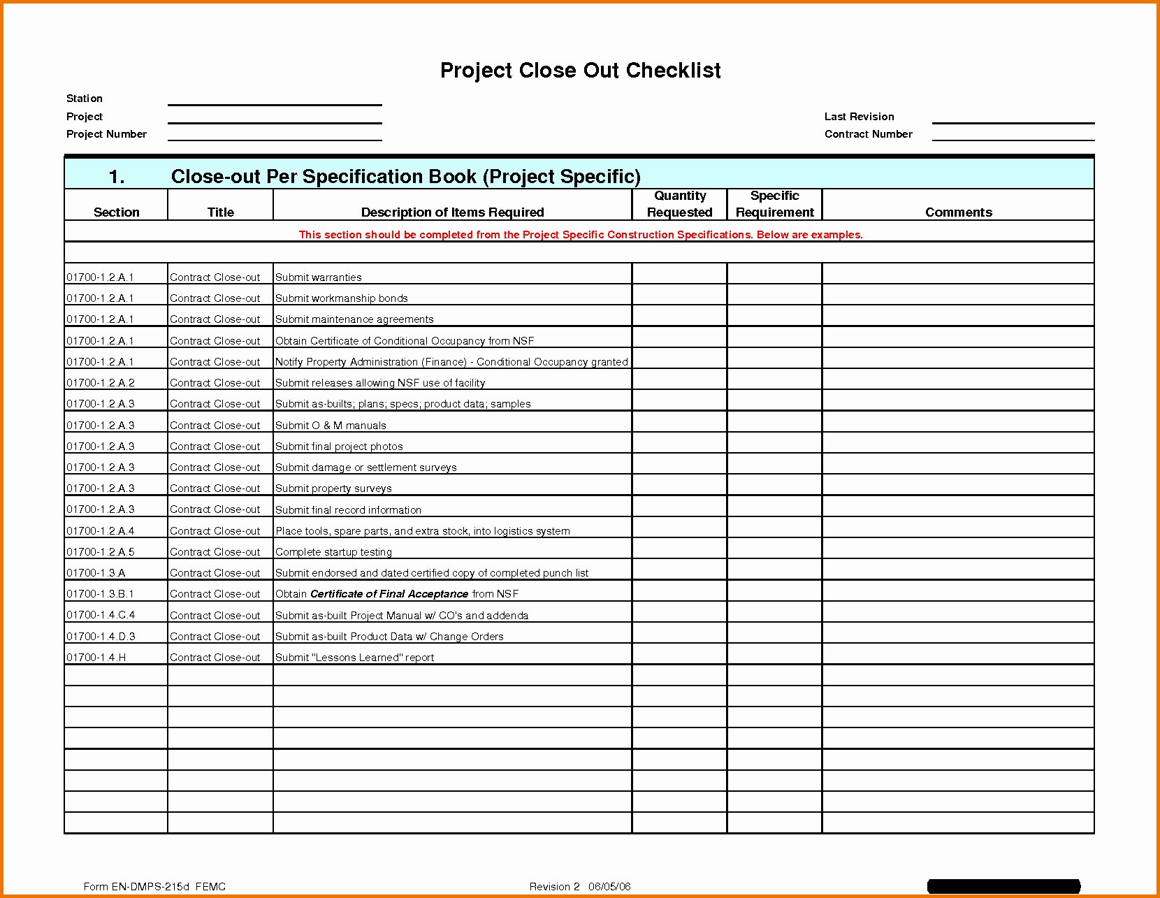 Punch Out List Template Beautiful Construction Project Punch List Template Templates