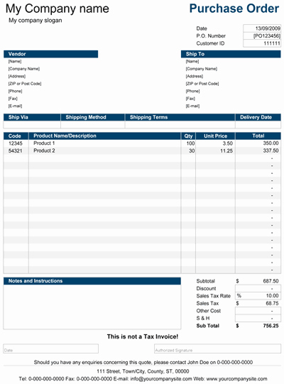 Purchase order Template Doc Luxury top 5 Resources to Get Free Purchase order Templates