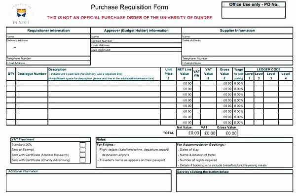 Purchase Requisition form Template New Requisition form 2 3 Parts Template – Tangledbeard