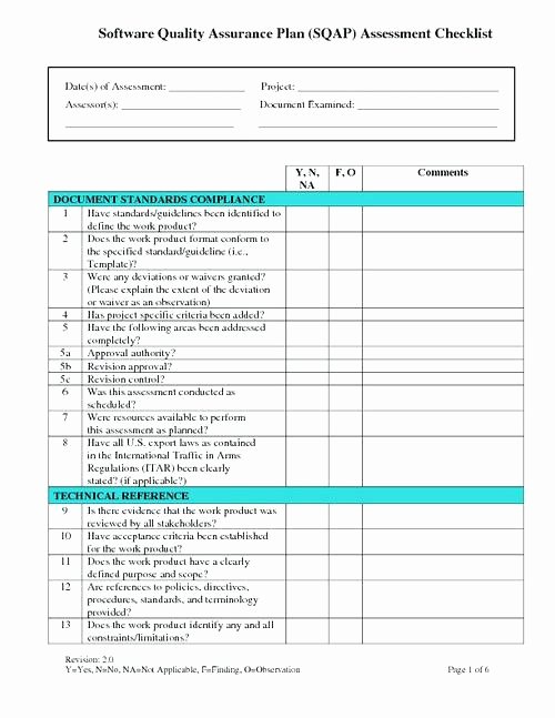 Quality assurance Template Documents New Quality Control Template Checklist form Plan Electrical